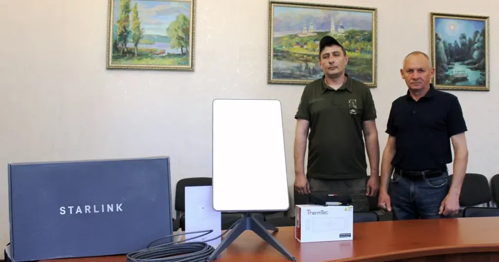 Фото Валківської міської ради Інформацію про передачу цього обладнання оприлюднила Валківська міська рада.
