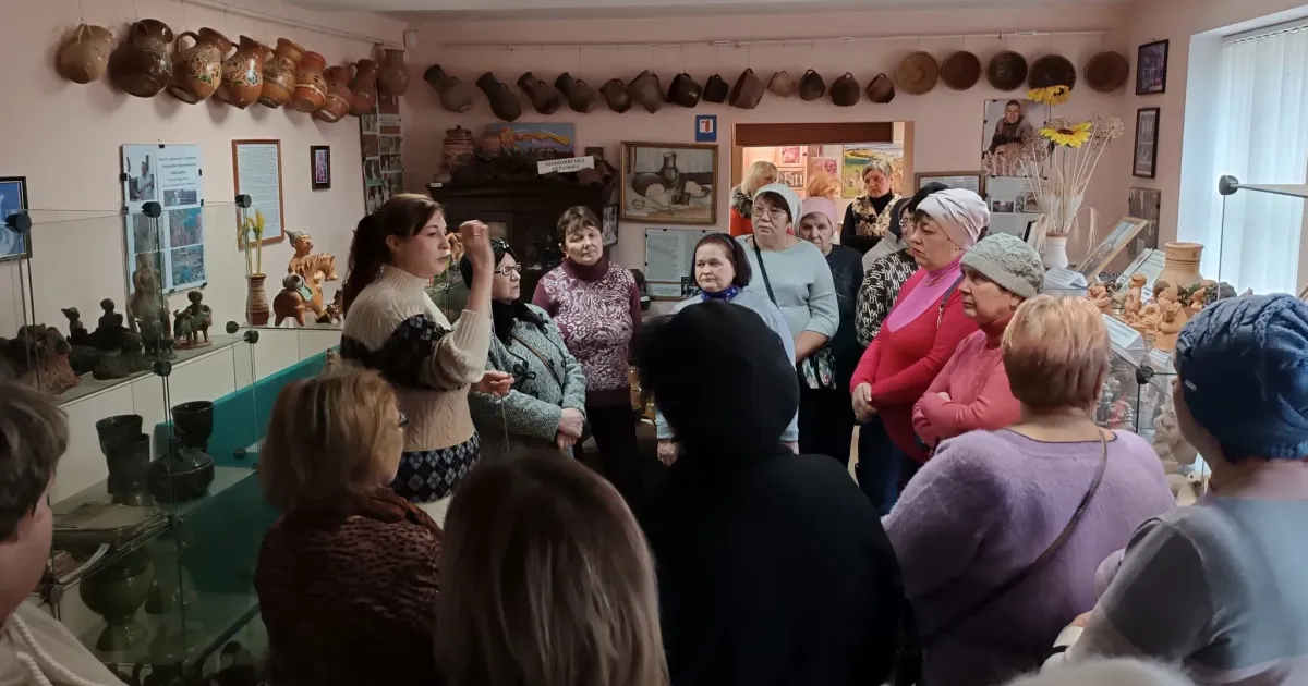 Фото Валківського краєзнавчого музею Про цю зустріч повідомила директорка краєзнавчого музею Тамара Поліщук.