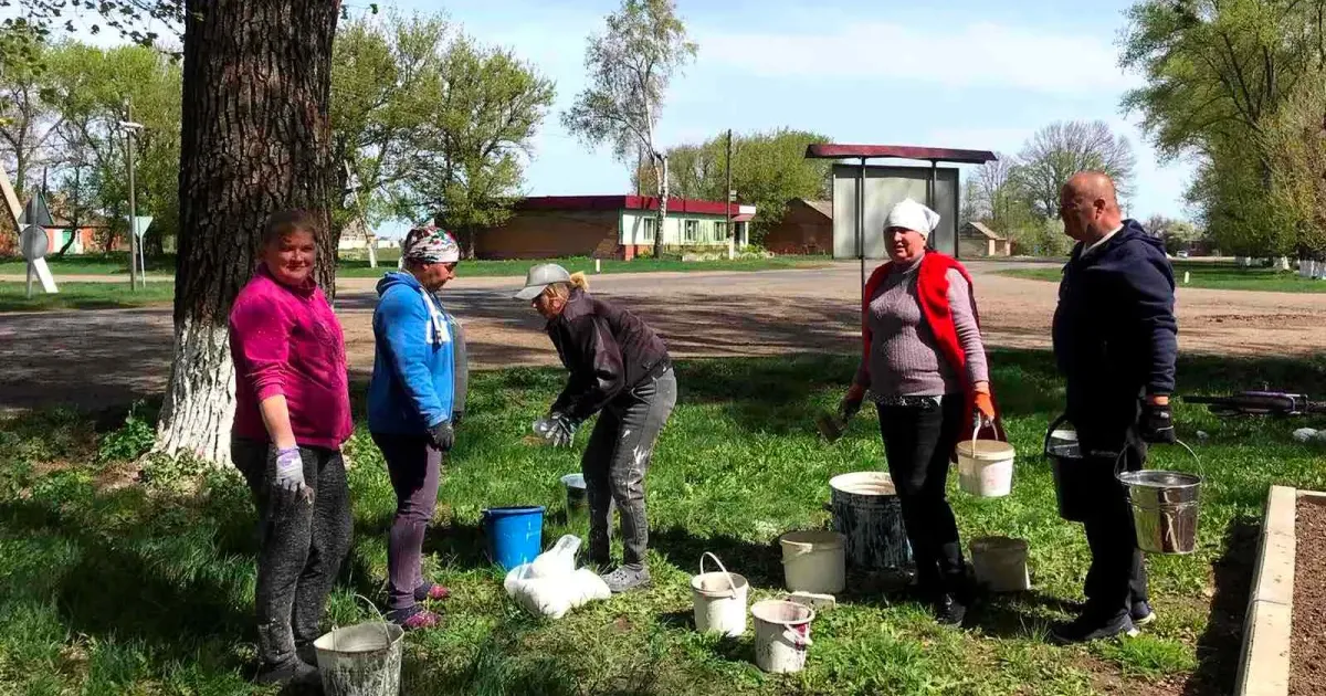 Фото Валківської міськради Інформацію про прибирання оприлюднила Валківська міська рада в соціальних мережах.